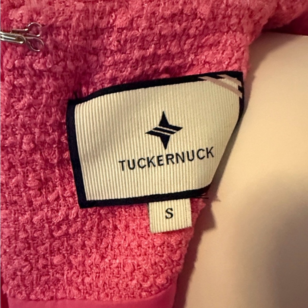 Tuckernuck Jackie Short-Sleeve Shift Dress in Pink - Picture 8 of 8